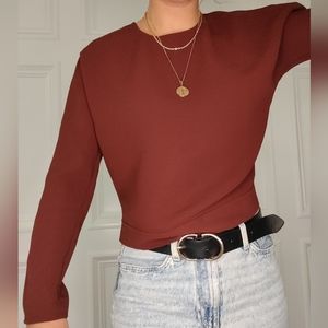 Aritzia/Wilfred Open-Back Top